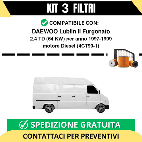 Kit filtri tagliando per - tagliando,