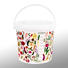 NUOVO 10L Secchio Alimenti Con