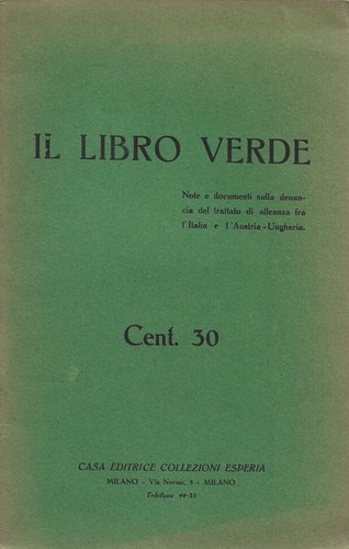 Libro verde esperia 1914 - il,