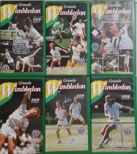 Vhs film grande wimbledon bbc - vhs,
