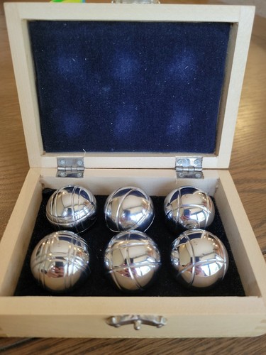 Mini bocce metallo 6 - bocce,