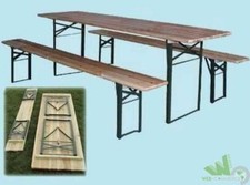 SET TAVOLO + 2 PANCHE PANCHINE