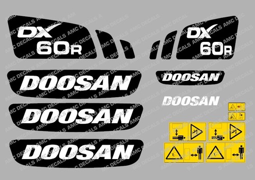 Doosan dx60r escavatore - doosan,