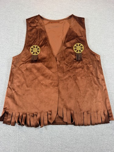 Gilet con frange camoscio - gilet, in