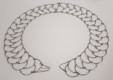 Cilicio - Cilice - Hair Shirt - Cintura autoflagellante INOX 87 Cm 64 maglie