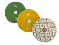 Etichette bianche 4" Spider 3