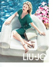 Publicité Advertising 087  2013  pret à porter mode Liu-Jo  & Kate Moss