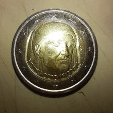 Moneta 2 Euro Commemorativa Boccaccio 2013 Per Collezionisti Errore di conio