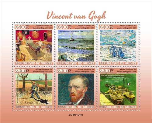 Francobolli vincent van gogh - vincent,