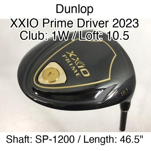 Dunlop xxio prime driver 2023 - prime,