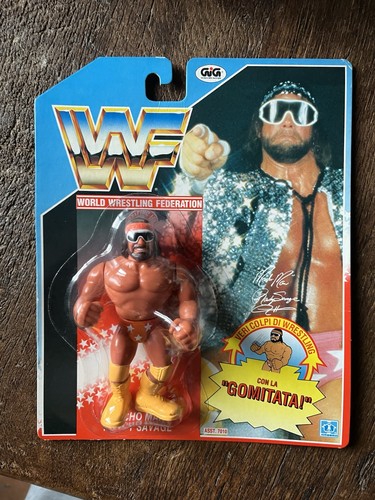 Wwf hasbro moc macho man - wwf,