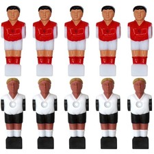  10 pezzi statua del giocatore di calcio balilla biliardino calcio balilla uomo