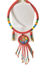 Collana africana masai zulu - collana,