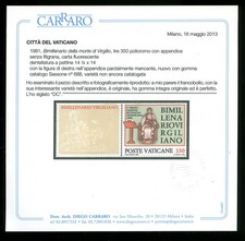 1981 VATICANO Bimillenario