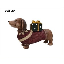 CANE BASSOTTO CERAMICA