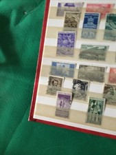 Collezione Francobolli REPUBBLICA ITALIANA Con Album , 244 Pezzi Tutti Diversi