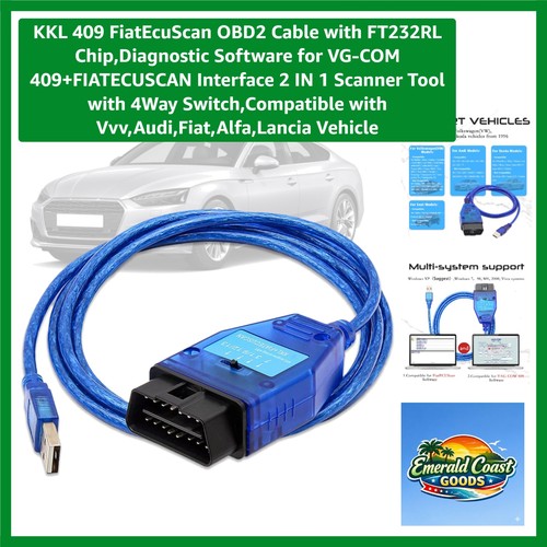 Kkl 409 fiat ecuscan - 409,