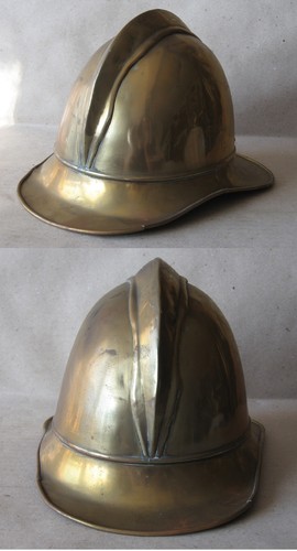 Antico elmetto pompiere - antico,
