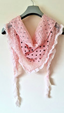 SCIARPA DONNA TRIANGOLO ROSA