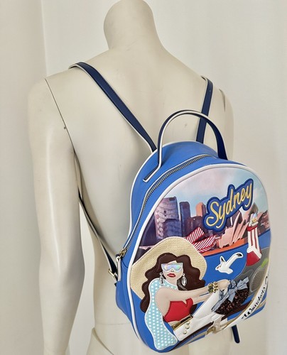 Braccialini zaino borsa blu - borsa,