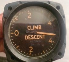 Aero Aeronautica Aircraft Instrument  RAf Variometro 6a/2675 Smiths