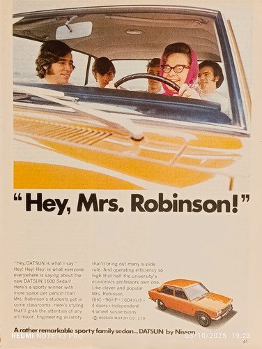 Datsun vintage print - !!, "
