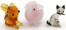 ANIMALETTI MINIATURE VETRO DI