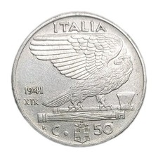1941 R Italia 50 Centesimi
