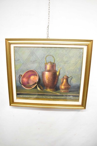 Quadro dipinto olio beretta - a,