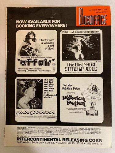 Box office magazine - office, western