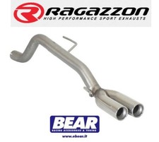 SCARICO SPORTIVO TERMINALE RAGAZZON FIAT GRANDE PUNTO ABARTH + EVO uscita 2 x 70