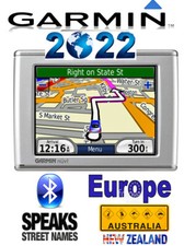 GARMIN 360 SAT NAV UK FRANCIA SPAGNA PORTOGALLO 2021 AUSTRALIA NZ 2022 BLUETOOTH 