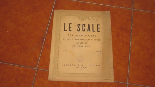 Scale per pianoforte - le,