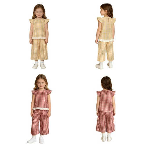 Ragazza con pantaloni - ragazza,