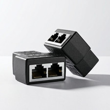 2X RJ45 LAN Splitter 1 A 2