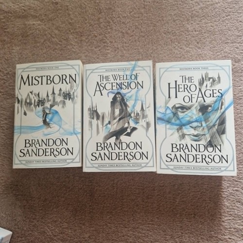 Mistborn trilogy brandon - mistborn,