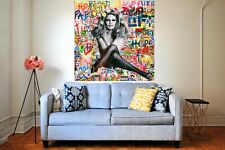 Omaggio Dadaismo Manifesto XXL 130cmx130cm Pop Art/Pittura/StreetArt/Alluminio Dibond