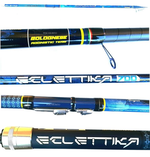 Canna eclettika 5mt pesca - canna,