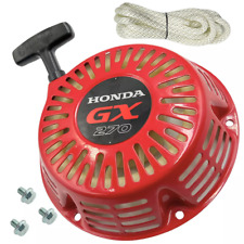 Tirante rinculo avviamento rosso per motore Honda GX240 GX270 corda e bulloni