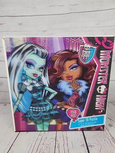 Puzzle monster high super - monster, 3d