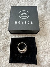 Anello Nove25 Jordan Jumpman Chicagobulls Pietra Nera