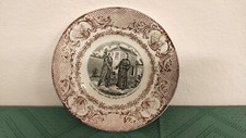 Piatto Società ceramica italiana - Giro elettorale - da collezione