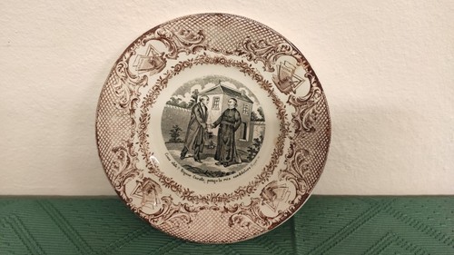 Piatto società ceramica - società,