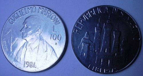 San marino 100 - marino, 1984