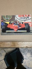Gilles Villeneuve Signed