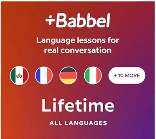 Babbel abbonamento vita - babbel:,
