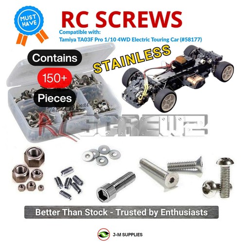 Rcscrewz kit viti inox tam263 - rcscrewz,