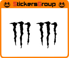 Coppia adesivi monster - coppia, per