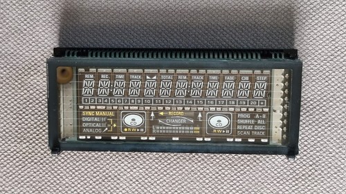 Display fluorescente - display,