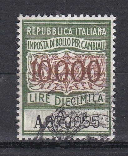 Italia 1963 marca da - -,